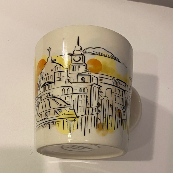 Starbucks Shanghai Mug with Yellow and Green Accents - Picture 4 of 9